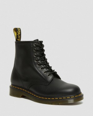 Black Doctor Martens 1460 Nappa Leather Lace Up Boots (Nappa Leather) | OO99-C6YO