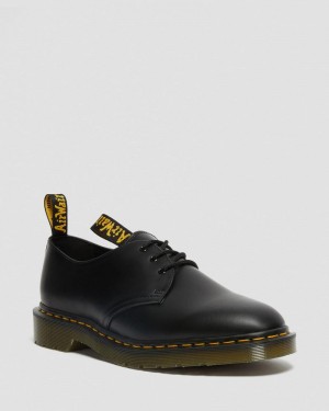 Black Doctor Martens 1461 Engineered Garments Leather Oxford Shoes (Smooth Leather) | XN39-Z1BD