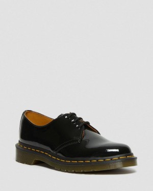 Black Doctor Martens 1461 - Patent Leather Oxford Shoes (Patent Leather) | SS50-M5RE