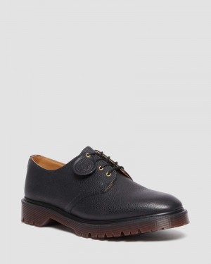 Black Doctor Martens Smiths Westminster Leather Dress Shoes (Westminster) | IF64-H8FY