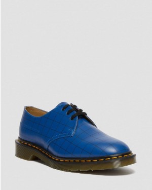 Blue Doctor Martens 1461 Undercover Made in England Leather Oxford Shoes (Smooth Leather) | UD26-O0SA