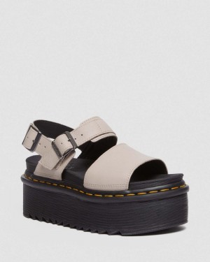 Doctor Martens Voss Pisa Leather Platform Sandals (Pisa) | HN03-H6AV