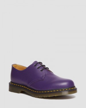 RICH PURPLE Doctor Martens 1461 Smooth Leather Oxford Shoes (Smooth Leather) | SS31-N2SZ