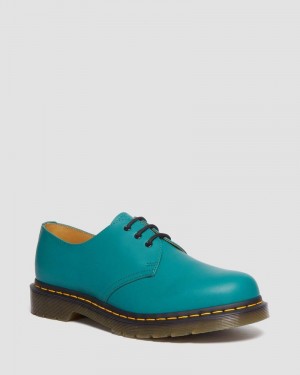 TEAL GREEN Doctor Martens 1461 Smooth Leather Oxford Shoes (Smooth Leather) | SD53-X7DS