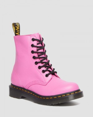 Thrift Pink Doctor Martens 1460 - Pascal Virginia Leather Boots (Virginia) | VS10-G0OB