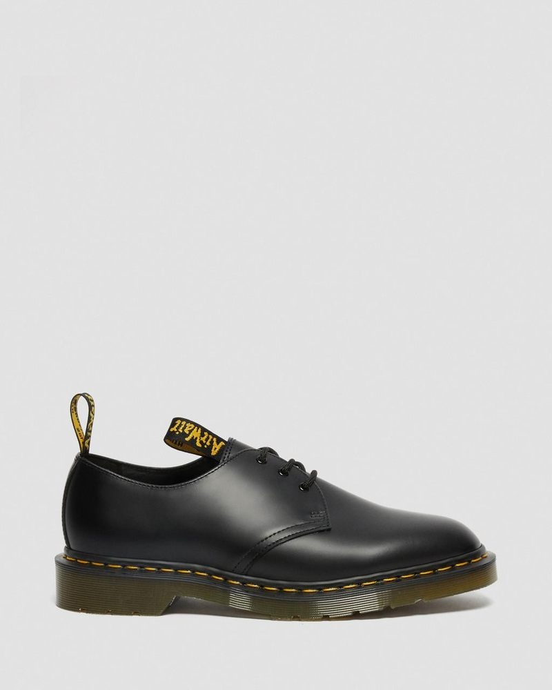 Black Doctor Martens 1461 Engineered Garments Leather Oxford Shoes (Smooth Leather) | EI14-H2IY