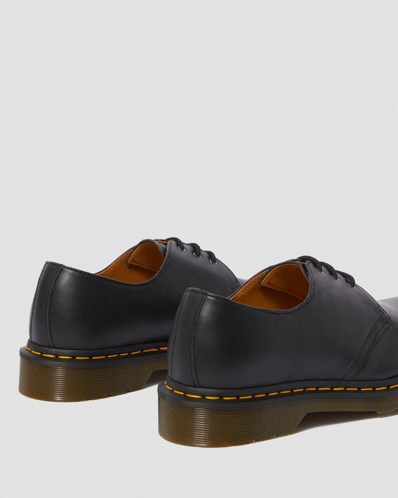 Black Doctor Martens 1461 Nappa Leather Oxford Shoes (Nappa Leather) | YT74-L0XR