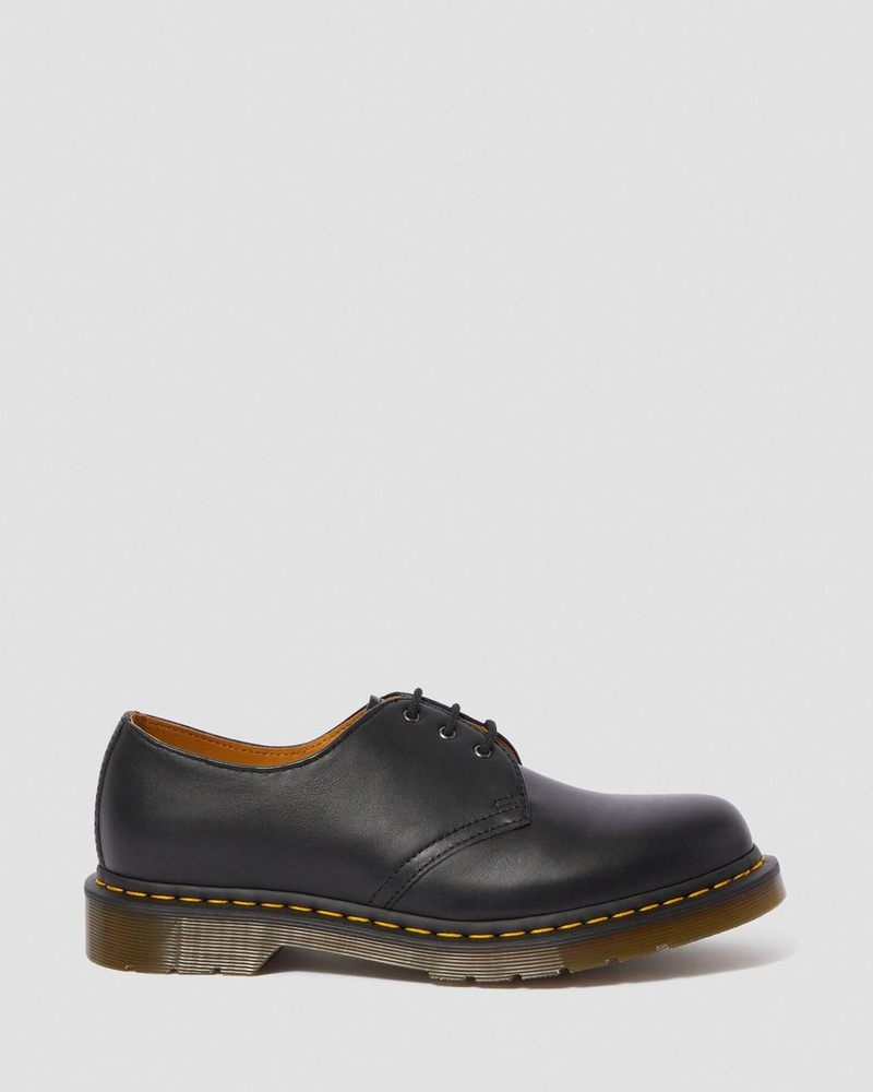 Black Doctor Martens 1461 Nappa Leather Oxford Shoes (Nappa Leather) | YT74-L0XR