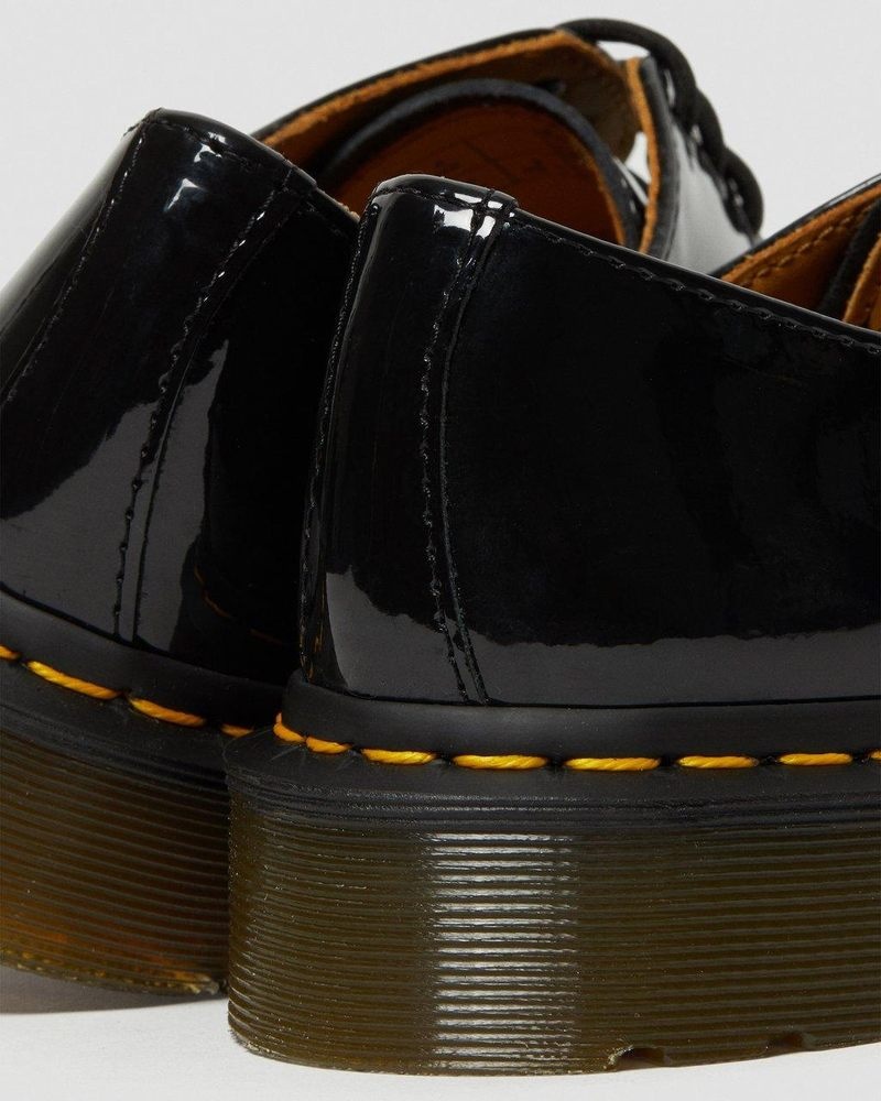 Black Doctor Martens 1461 - Patent Leather Oxford Shoes (Patent Leather) | SS50-M5RE