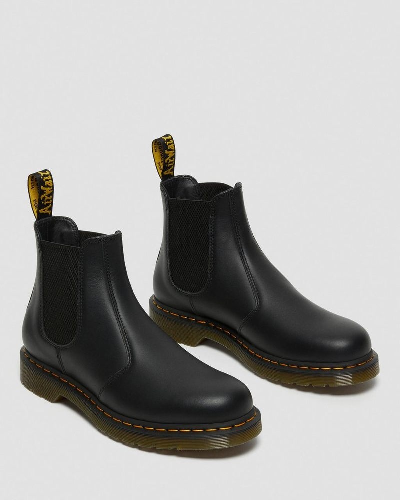 Black Doctor Martens 2976 Nappa Leather Chelsea Boots (Nappa Leather) | XQ84-F7SR