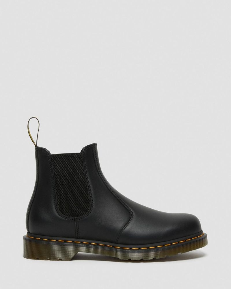 Black Doctor Martens 2976 Nappa Leather Chelsea Boots (Nappa Leather) | XQ84-F7SR