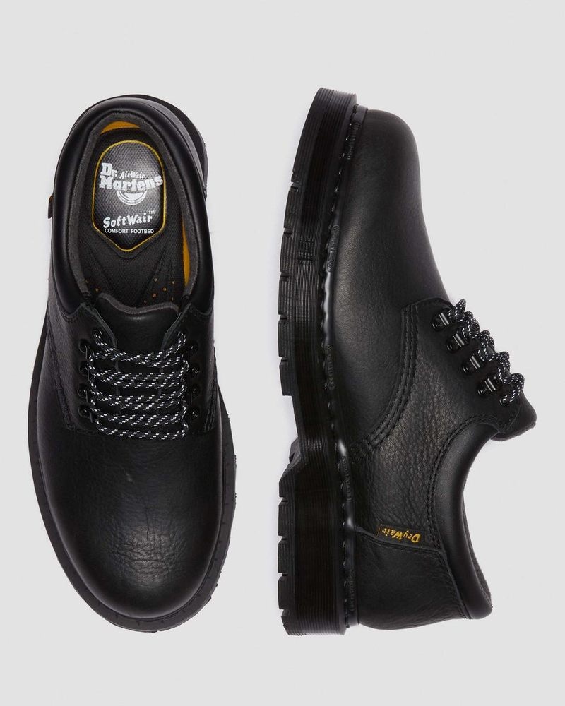 Black Doctor Martens 8053 Trinity Waterproof Leather Casual Shoes | RV89-M8KC