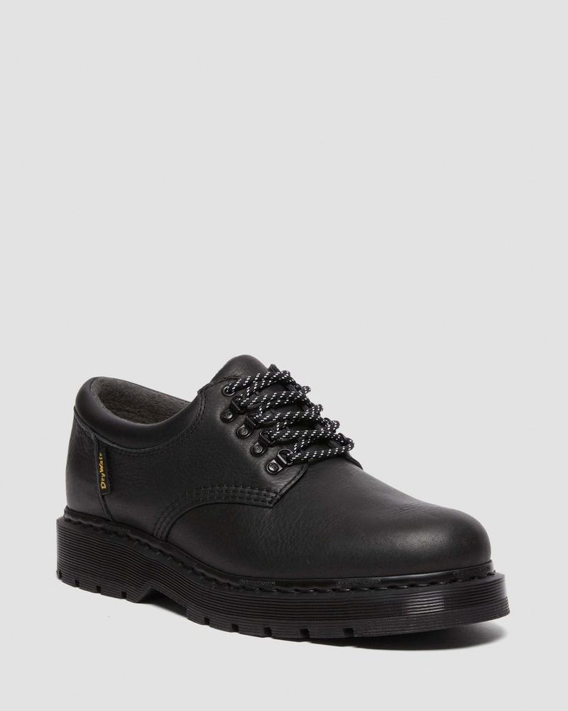 Black Doctor Martens 8053 Trinity Waterproof Leather Casual Shoes | RV89-M8KC