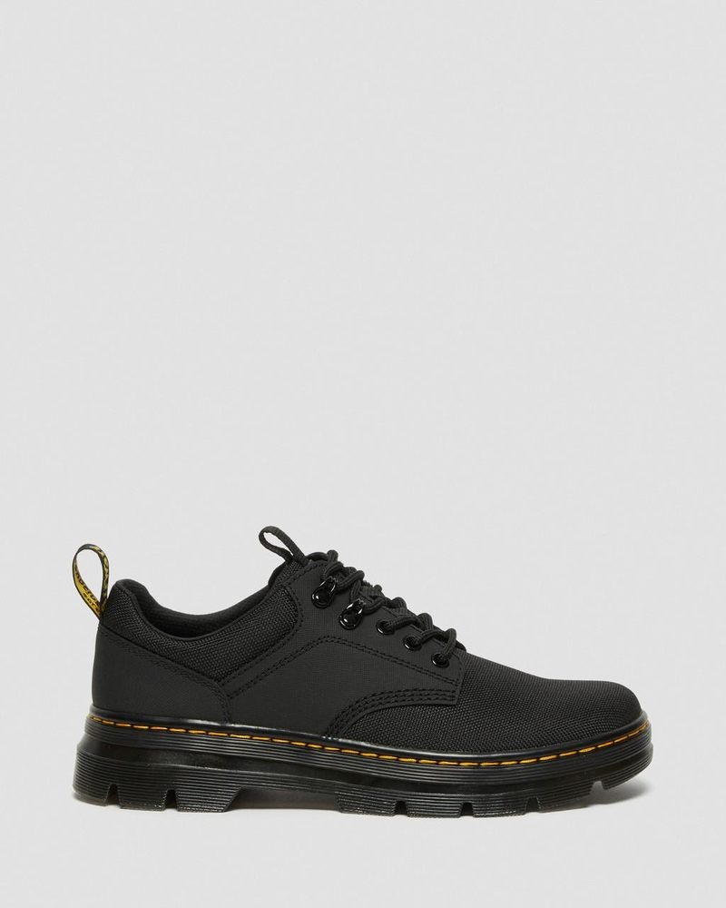 Black Doctor Martens Reeder Utility Shoes | SK19-H7UF