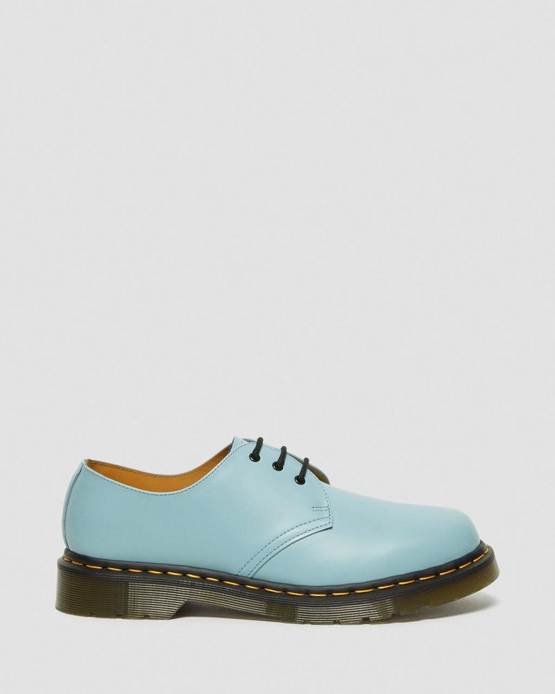 Blue Doctor Martens 1461 Smooth Leather Oxford Shoes (Smooth Leather) | EM71-I0ZK