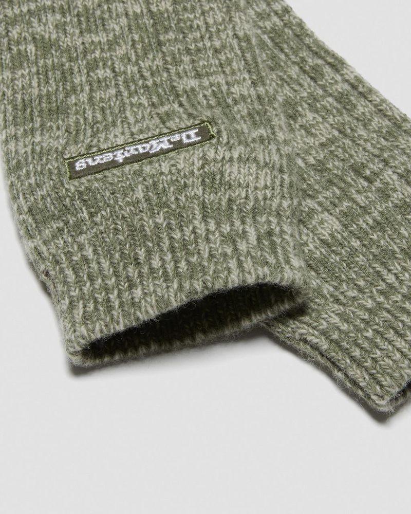 Khaki Doctor Martens Merino Organic Cotton Blend Socks (Organic Cotton Blend) | KW91-B6FD